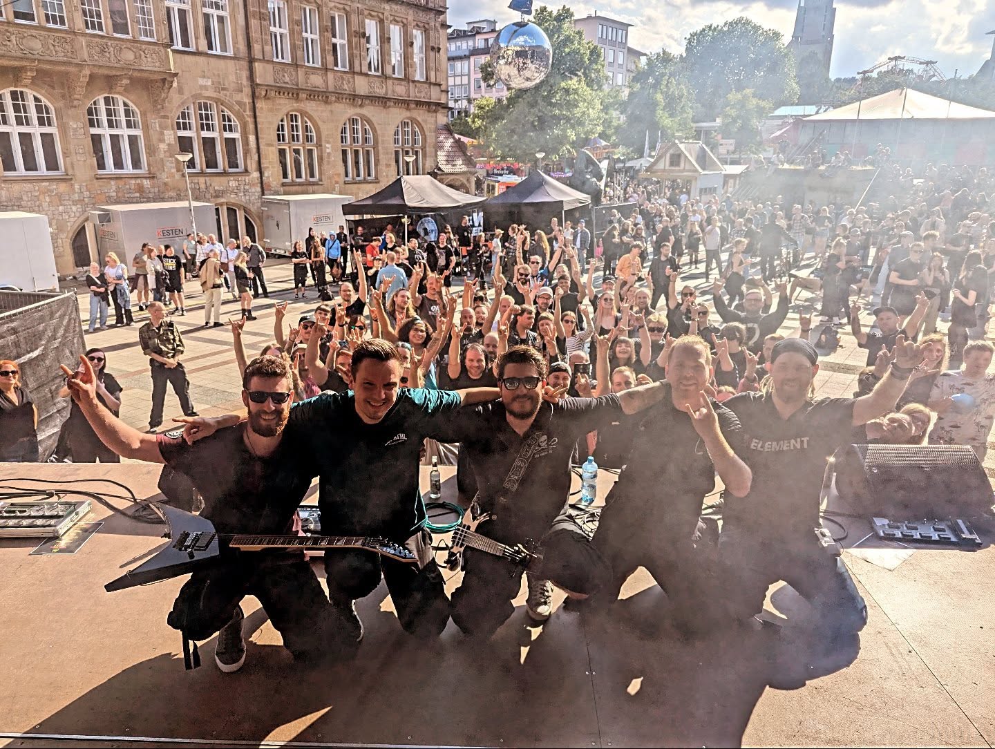 Leineweber Takeover 2025! Danke Bielefeld ihr seid wie immer der Hammer! 🔥🤘